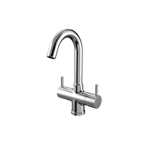 FLT 52013 Centre Hole Basin Mixer With Swinging Spout